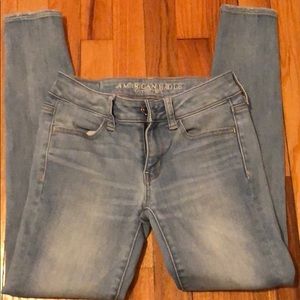 American Eagle super super stretch jeans